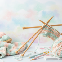 Knitting image - Gem